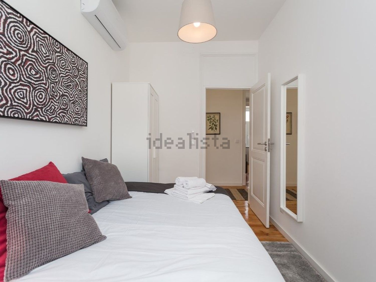 出租公寓 t2在Rua Francisco Rodrigues Ferreira, 7 - 卧室