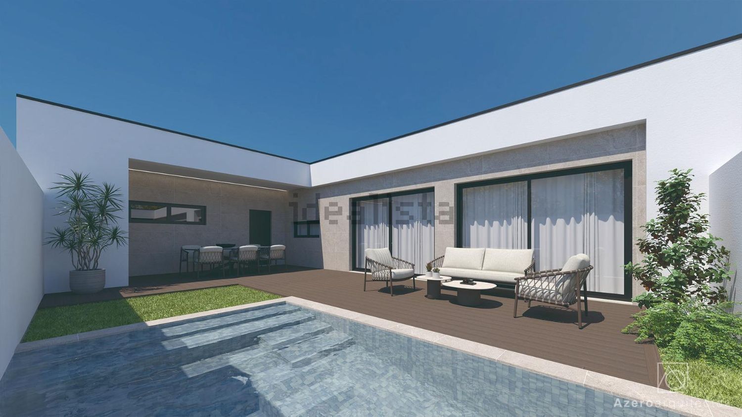 双拼别墅出售在Atalaia e Alto Estanqueiro - Jardia - 外立面