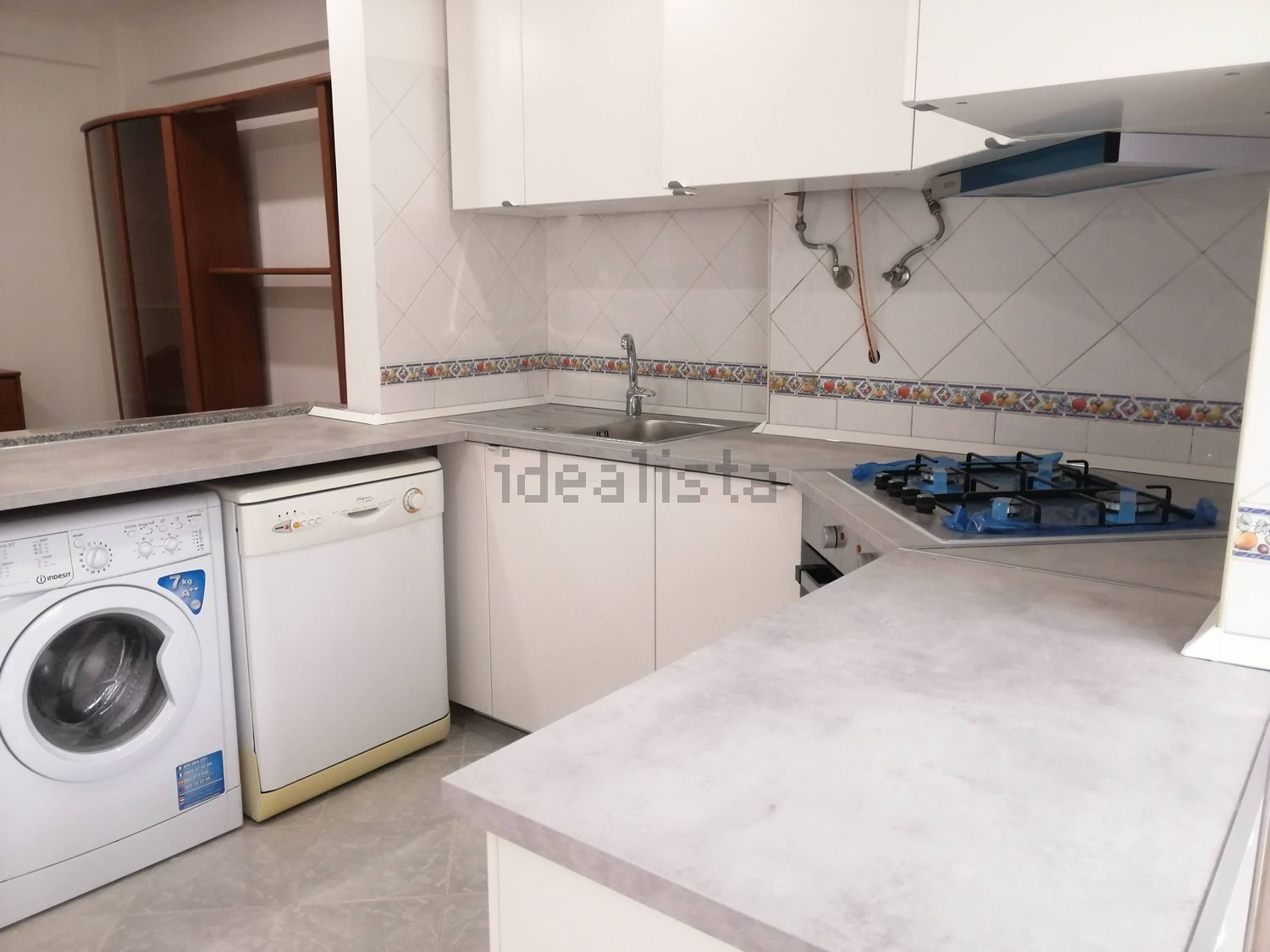 出租公寓 t1在Rua Correia Teles, 1 - 厨房