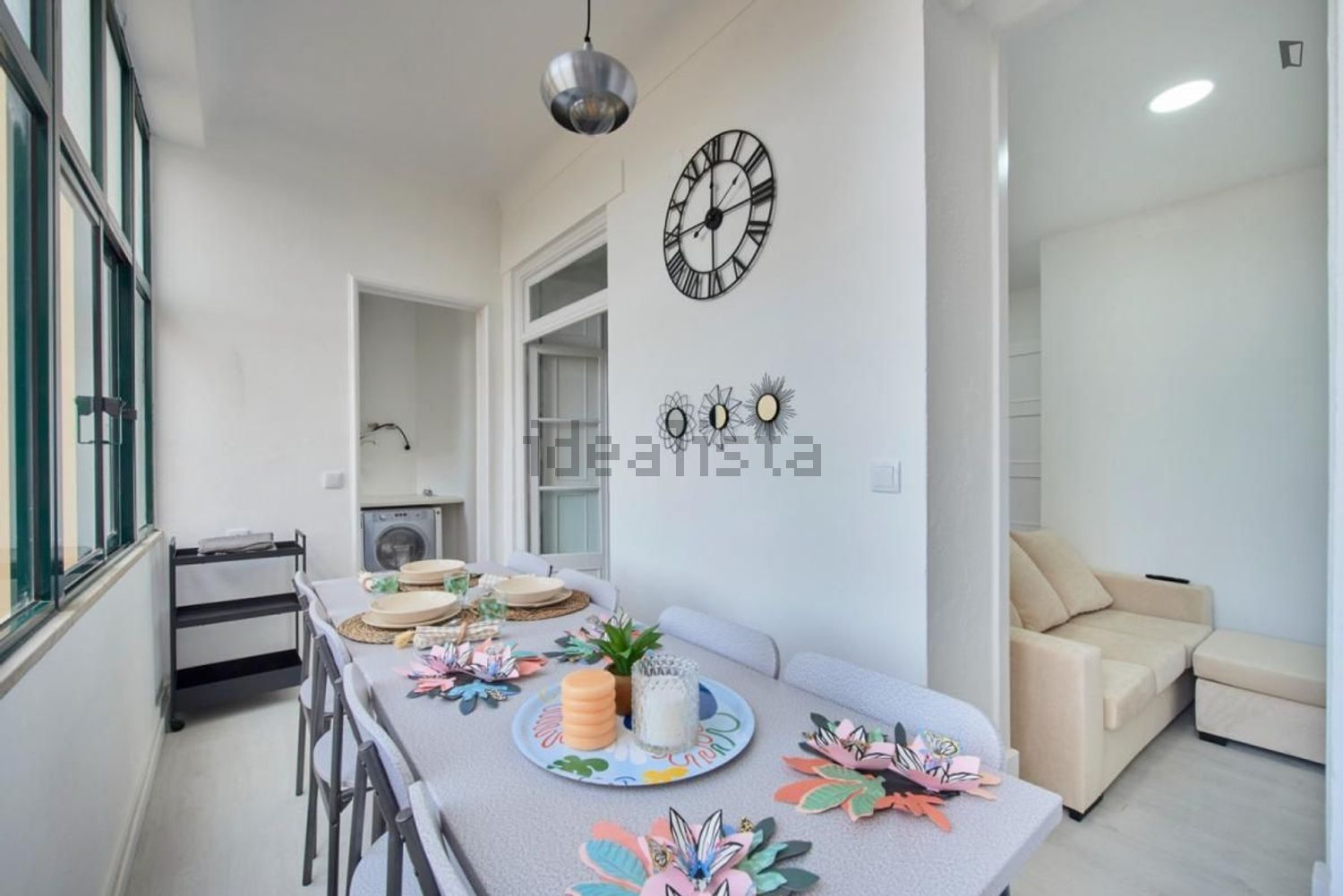 出租房间在Rua Castilho - 客厅