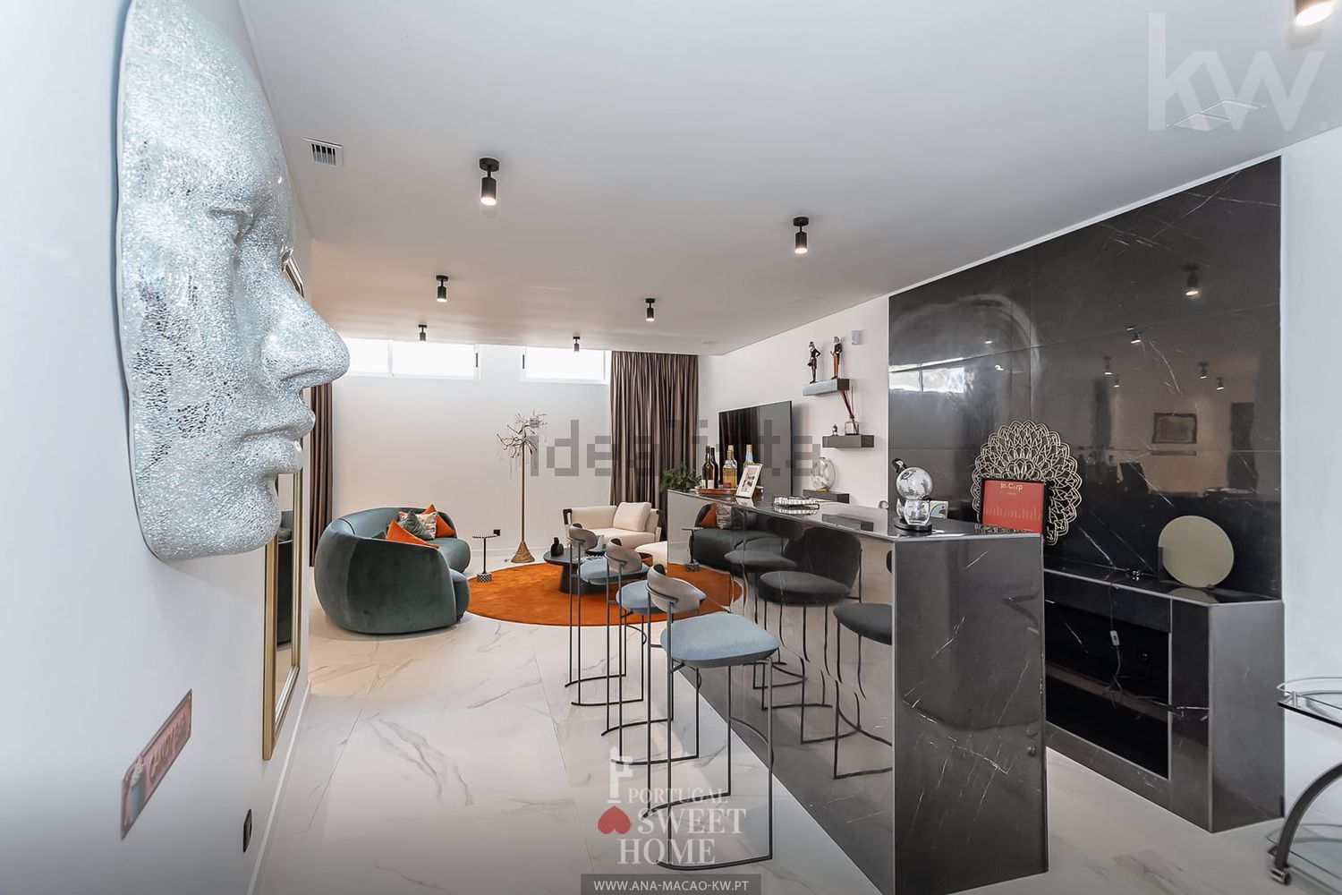 小楼房或独栋别墅出售在Beloura - Penha Longa - 客厅