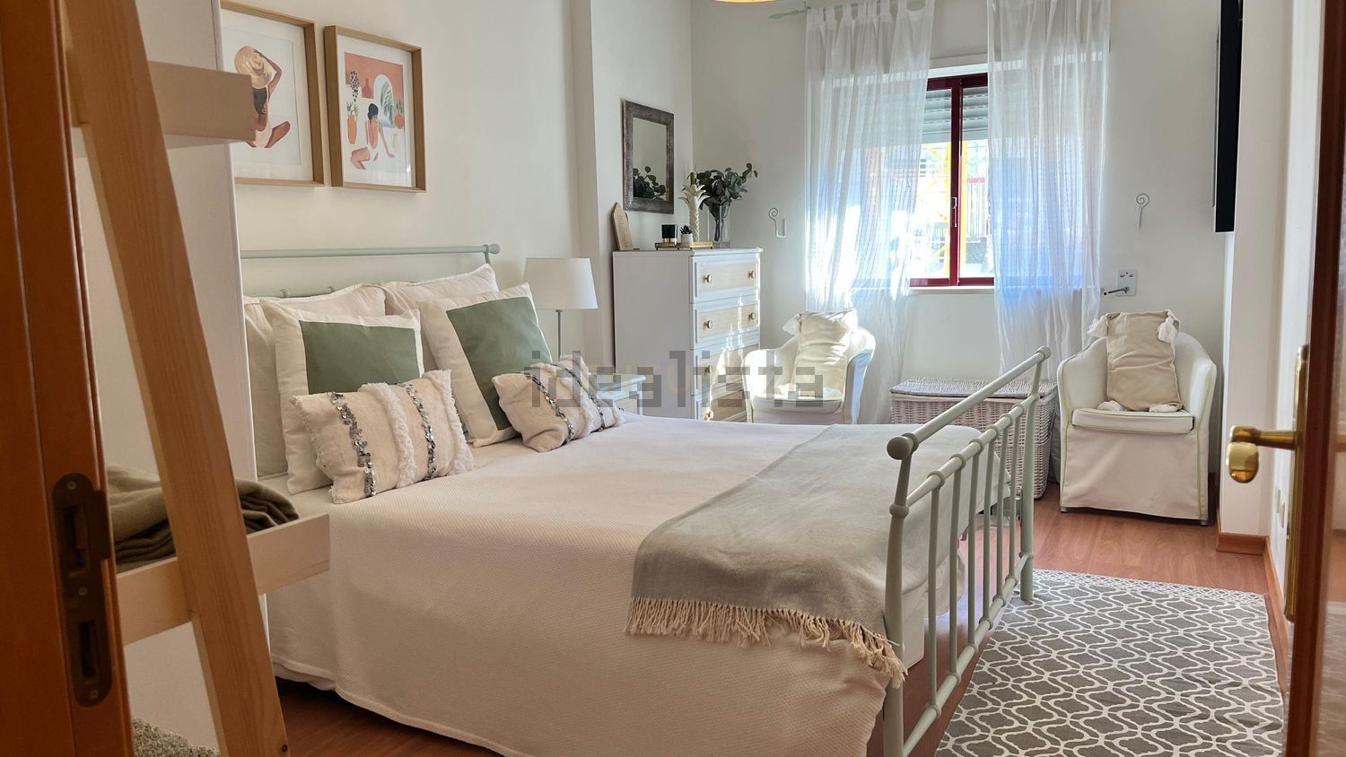 出租公寓 t2在Rua do Facho, 9 - 卧室