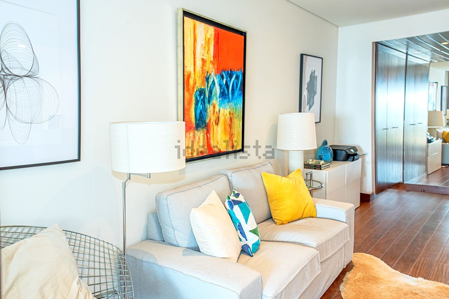 出租公寓 t1在Rua da Torre - 客厅