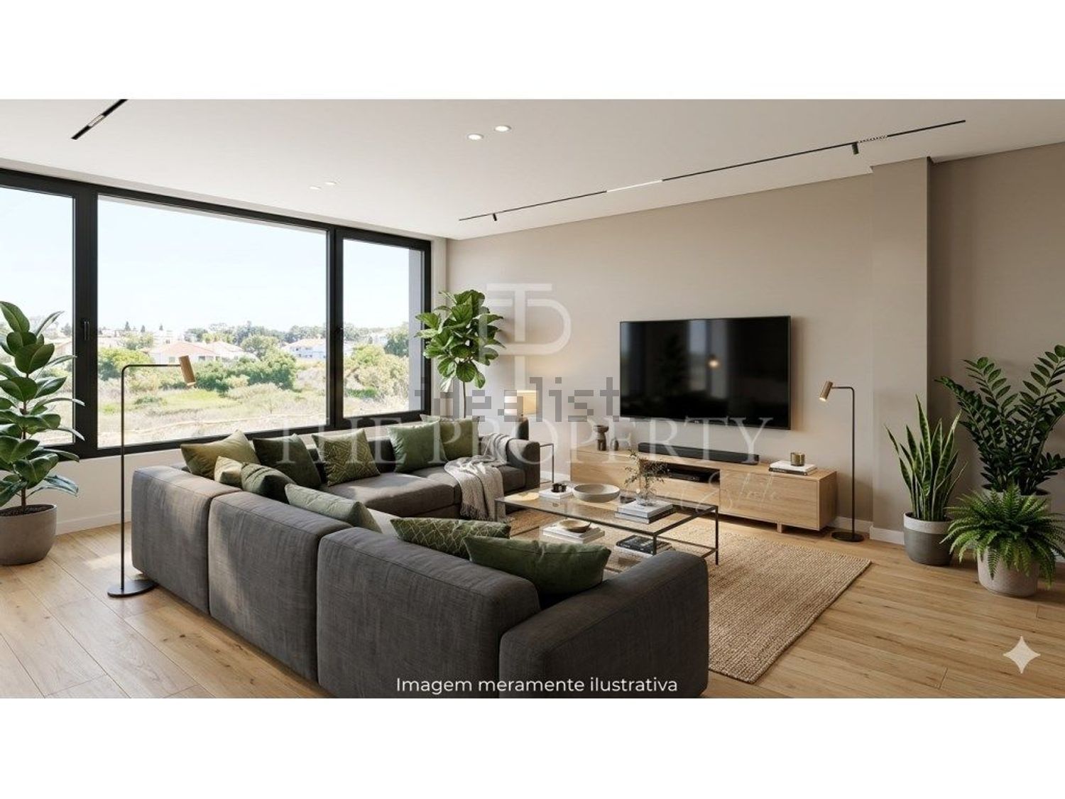 公寓 t2出售在Rua Luís Monteiro - 客厅