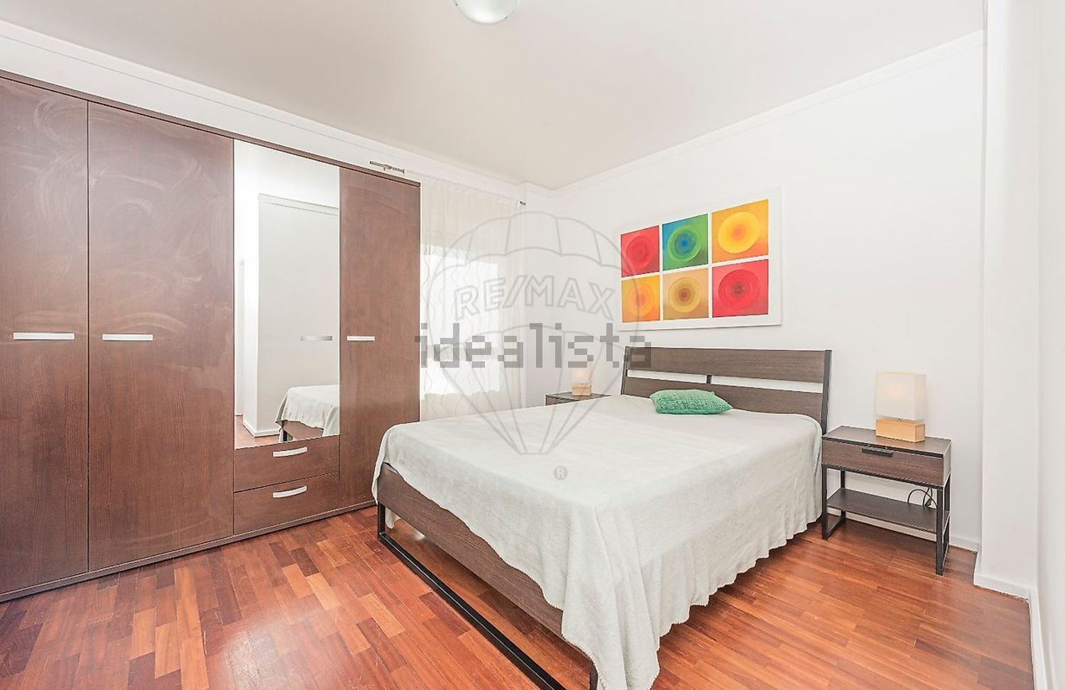 出租公寓 t2在Rua Álvaro Benamor - 卧室