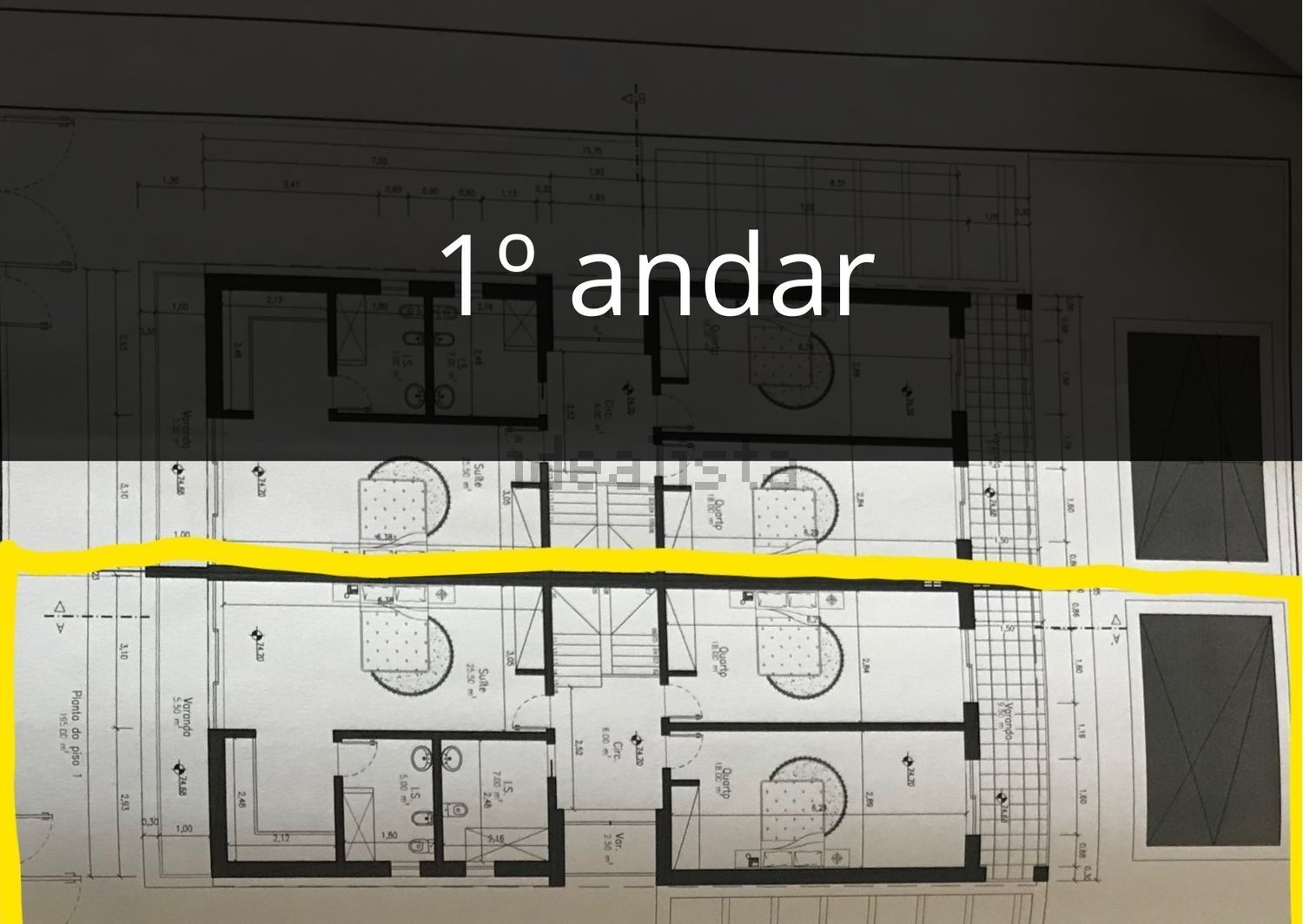 出租双拼别墅在Rua Cidade de Coimbra, 4 - 平面图