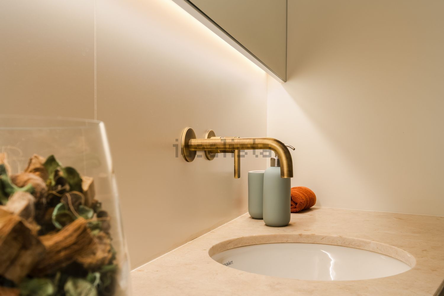 出租公寓 t1在Rua do Telhal, 72 - 卫生间