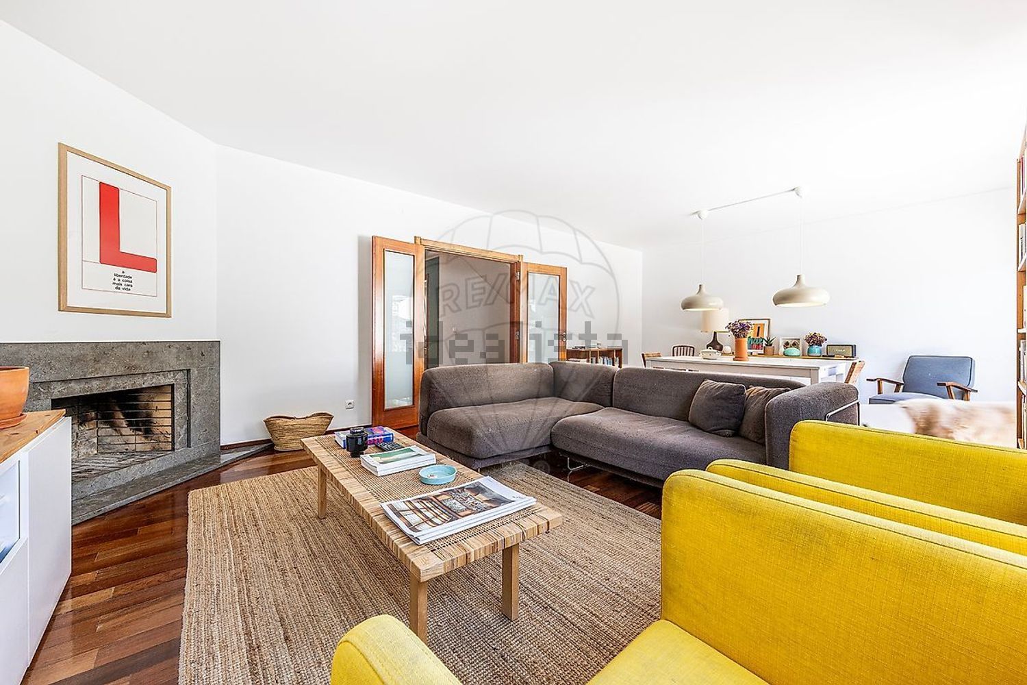 小楼房或独栋别墅出售在Rua dos Girassóis - 客厅