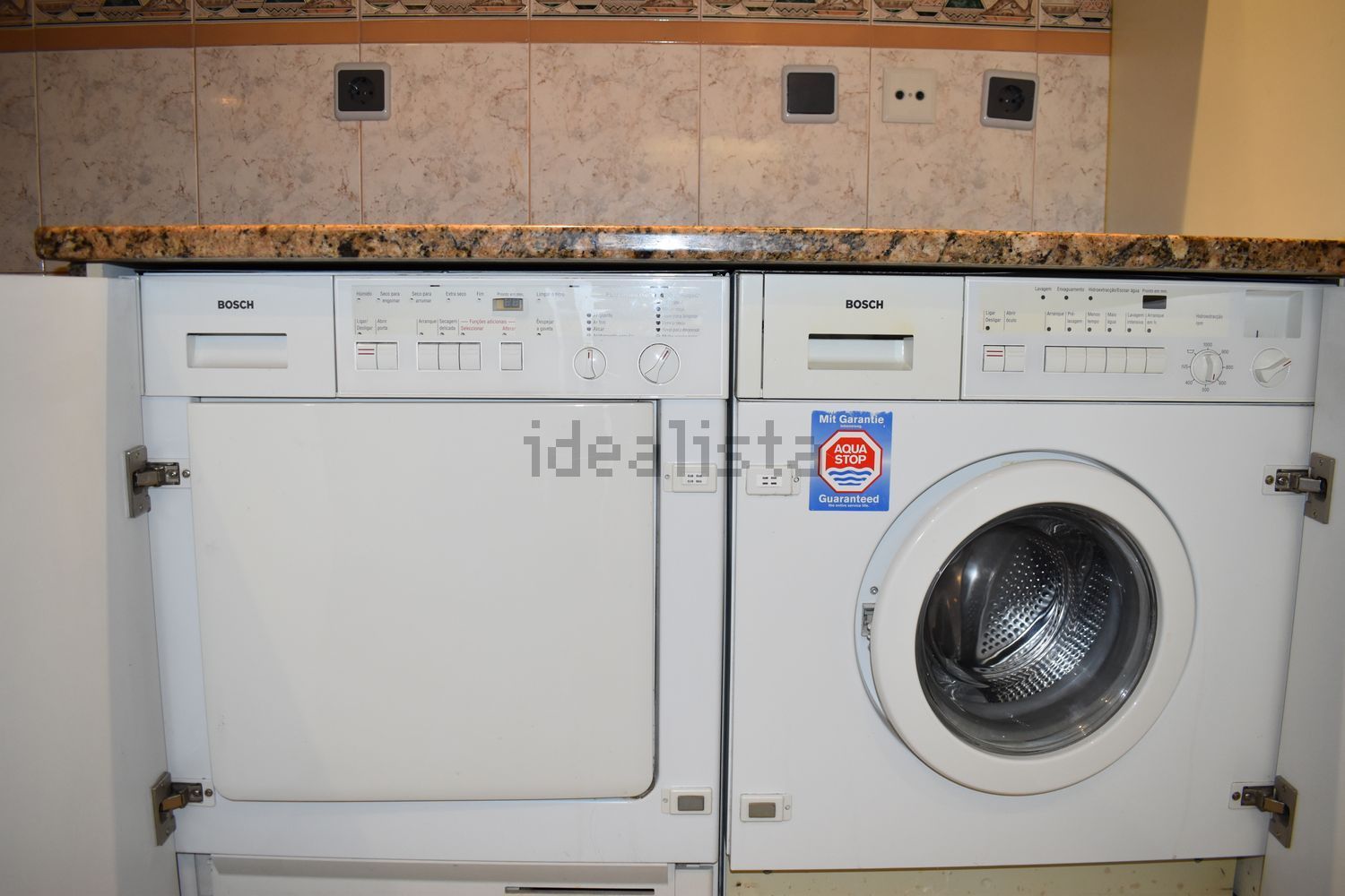 出租公寓 t2在Rua Comandante Cousteau, 8 - 厨房