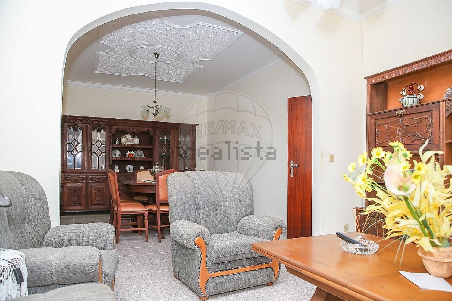 小楼房或独栋别墅出售Azinhaga Areosa - 客厅