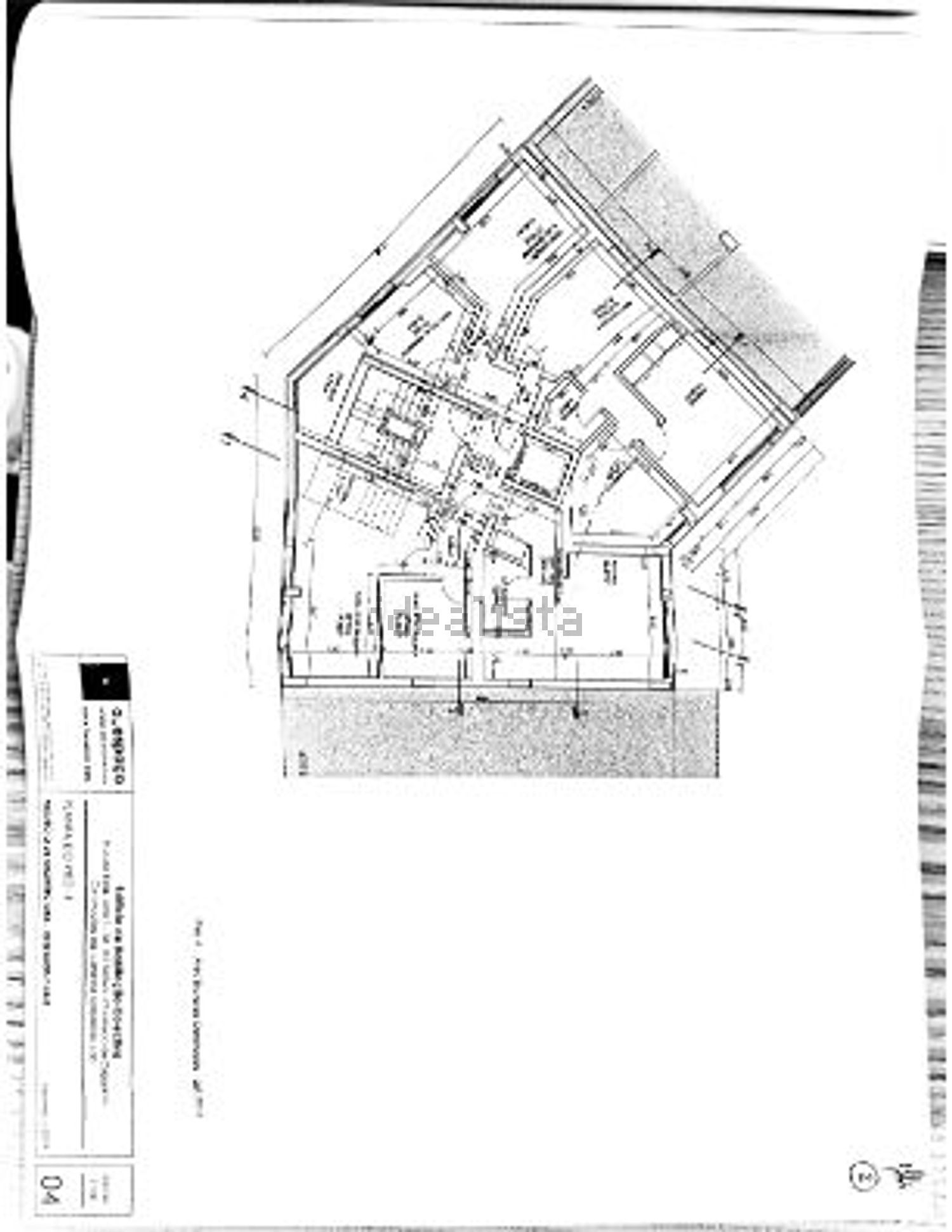 公寓 t2出售在Rua da Bica - 平面图