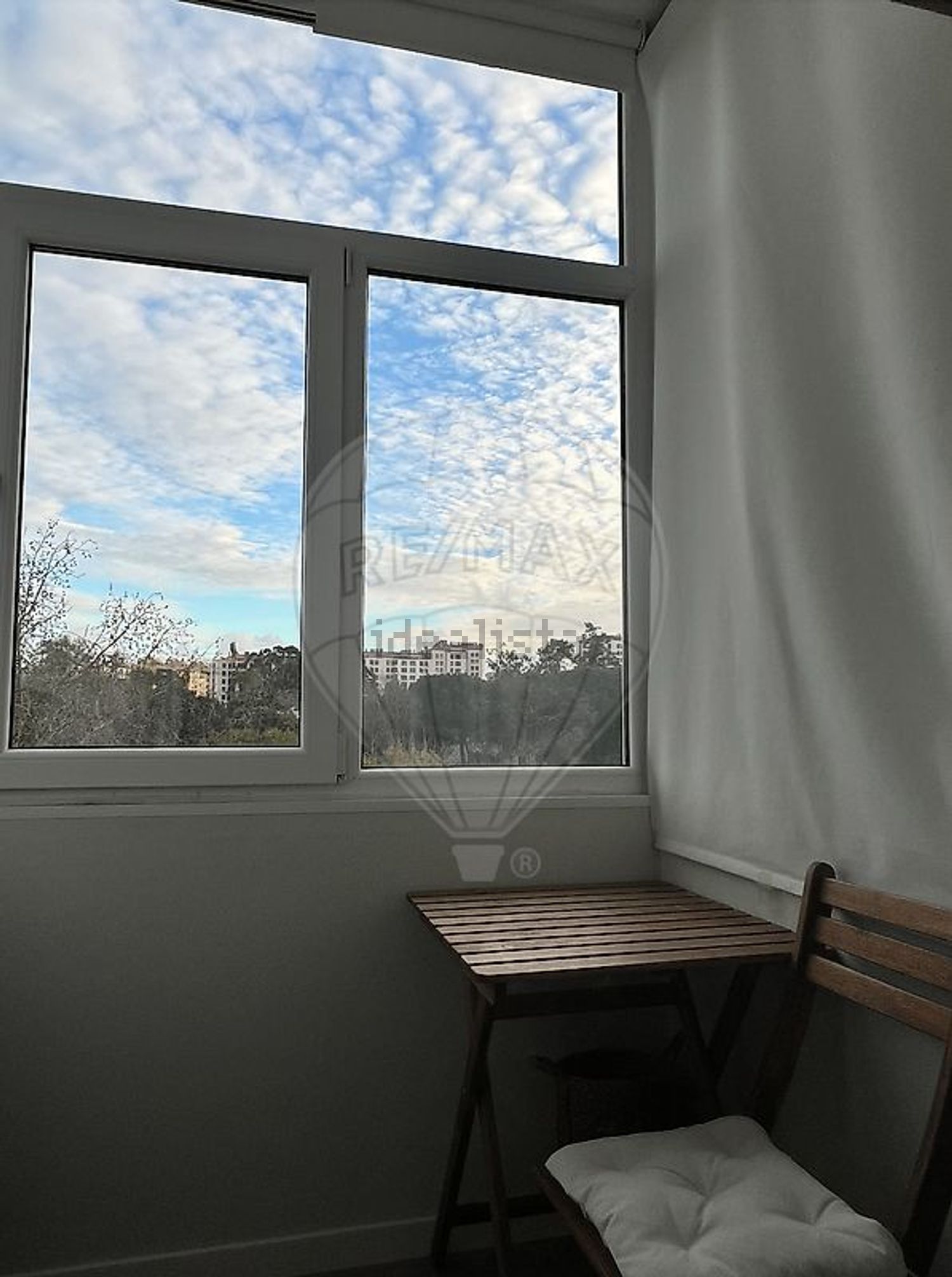 出租公寓 t2在Avenida Rainha Dona Amélia - 阳台