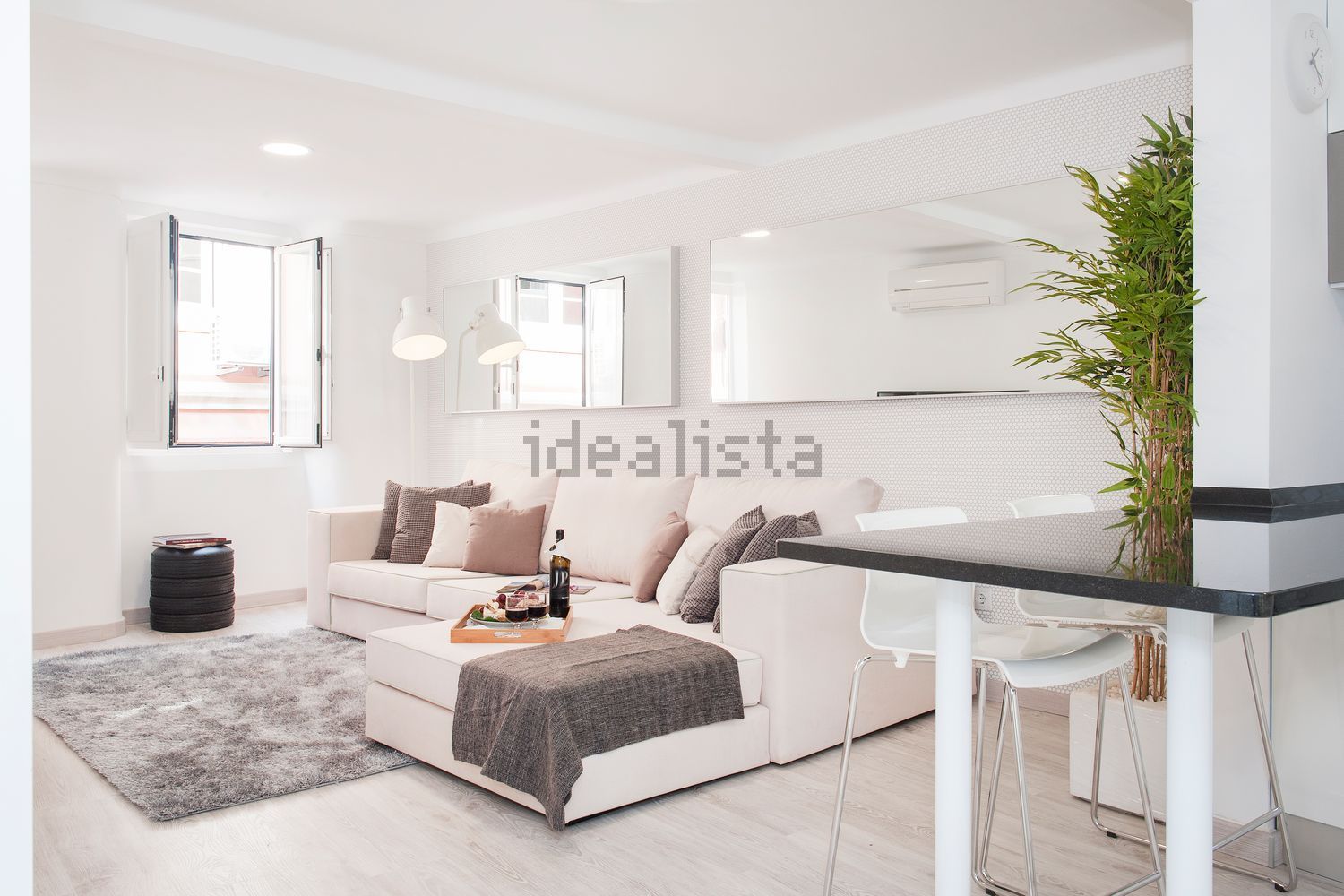 出租公寓 t2在Rua da Fé, 11 - 客厅