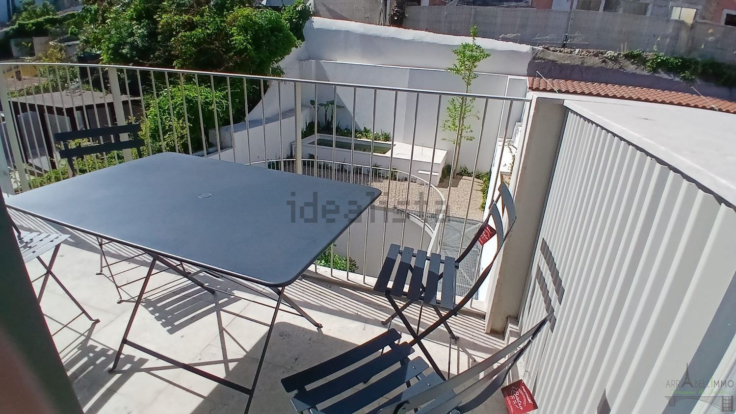 出租公寓 t2在Praça da Alegria - 露台