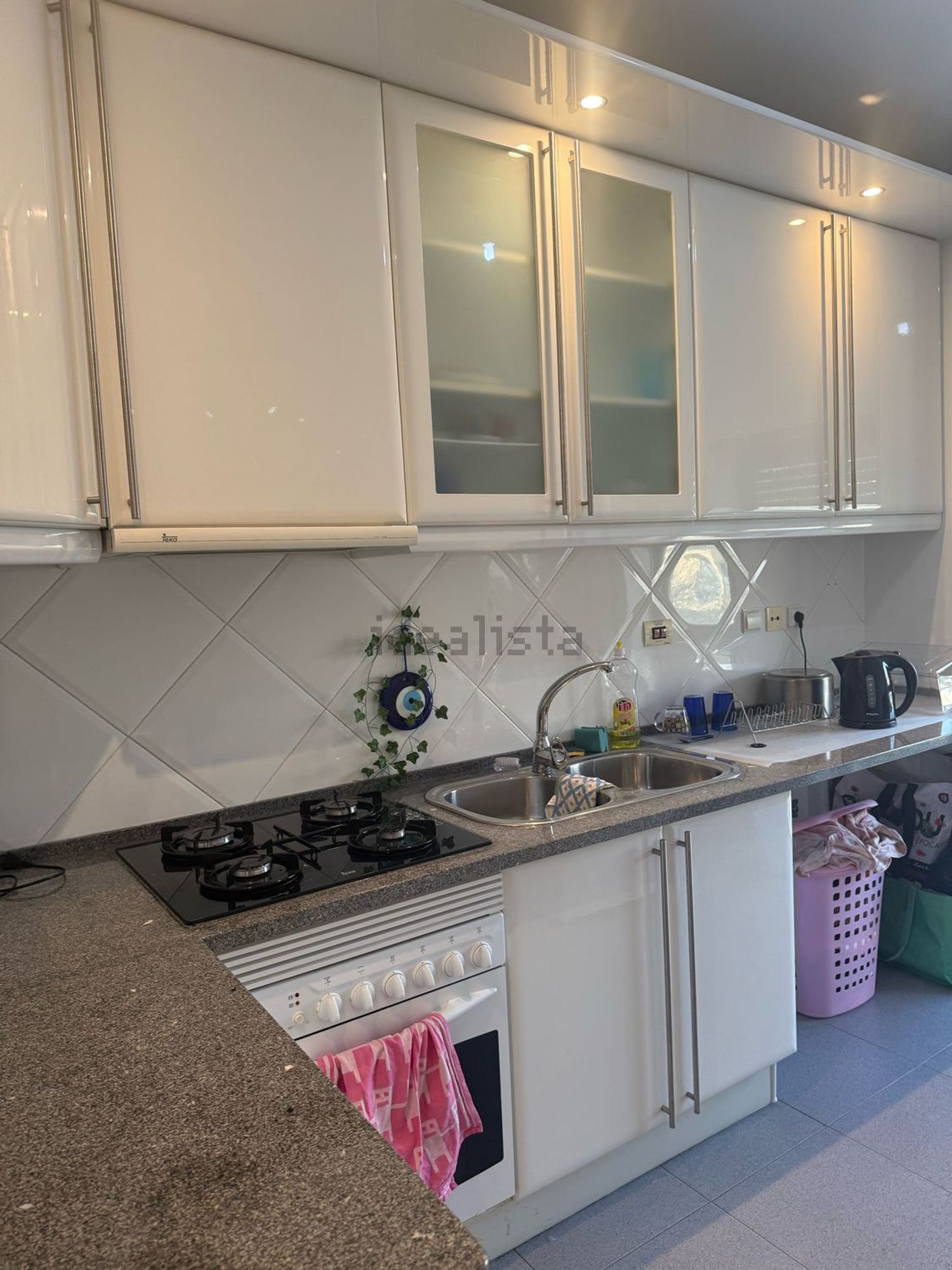 出租公寓 t1在Rua Alfredo Cunha, 58 - 厨房