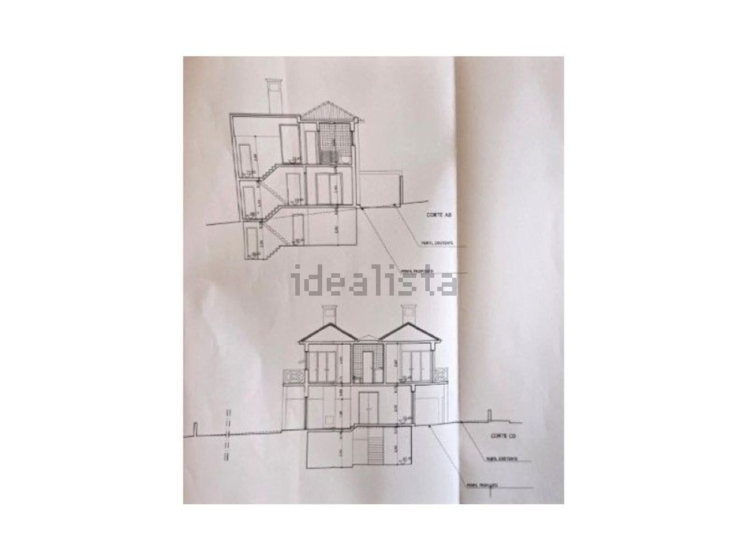 出租小楼房或独栋别墅在Talaíde - 平面图