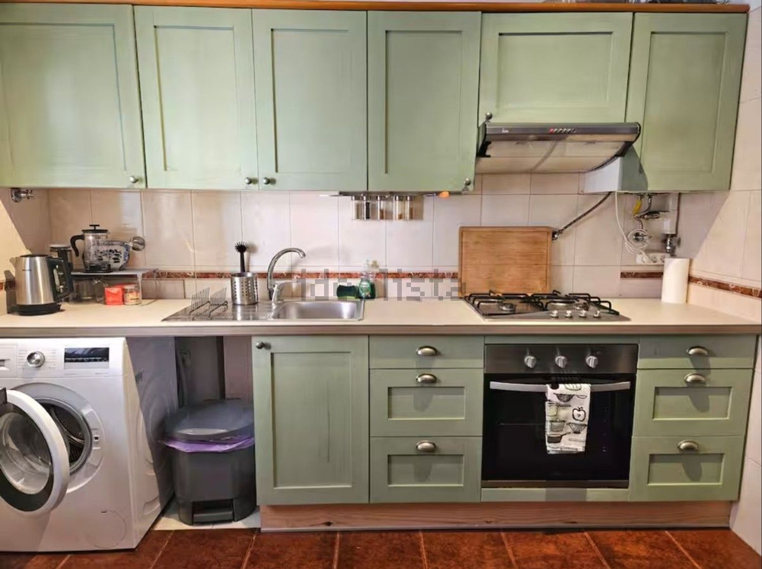 出租公寓 t1在Rua Comandante António Feio, 8 - 厨房