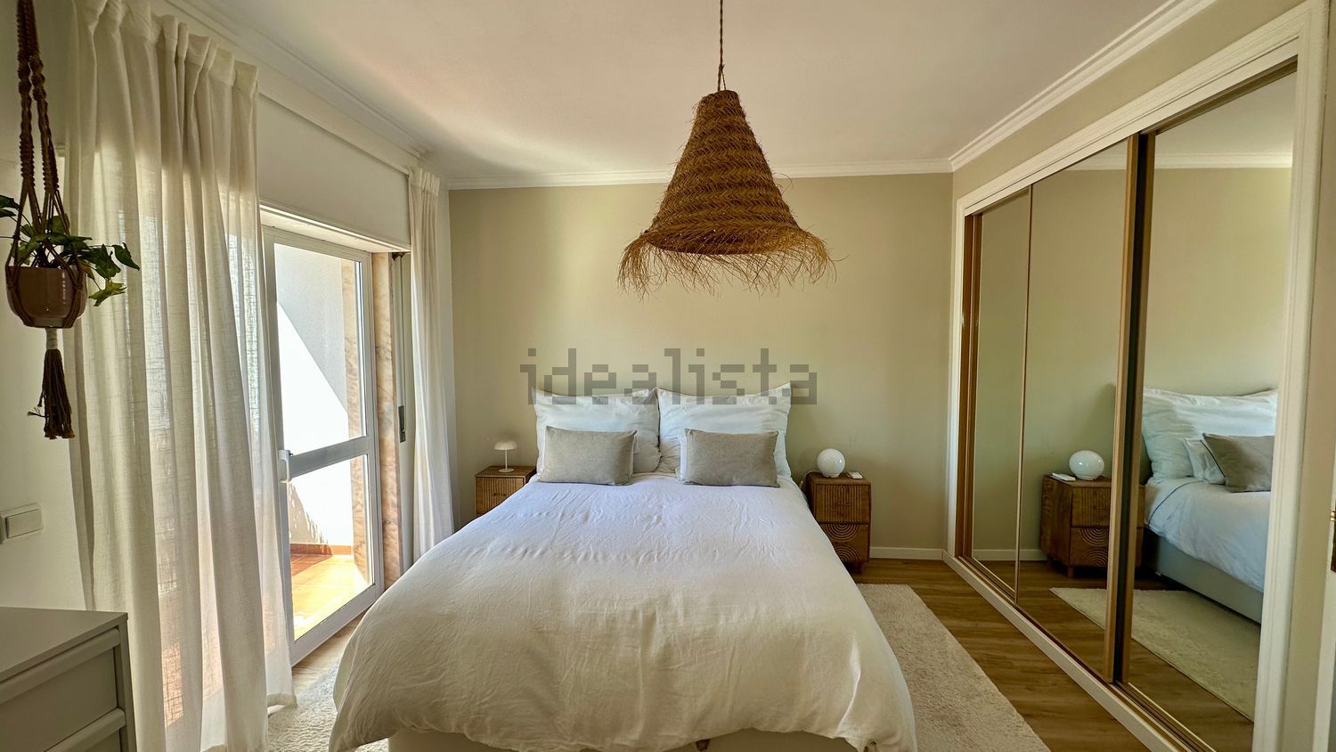 出租公寓 t2在Rua da Suécia, 10 n - 卧室