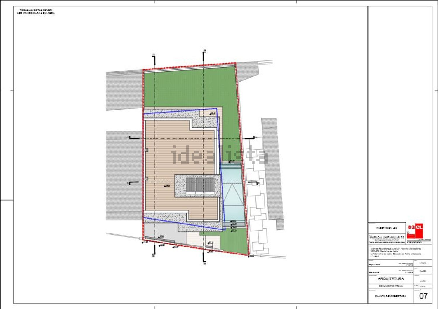 小楼房或独栋别墅出售在Santa Iria de Azoia - São João da Talha - Bobadela - 平面图