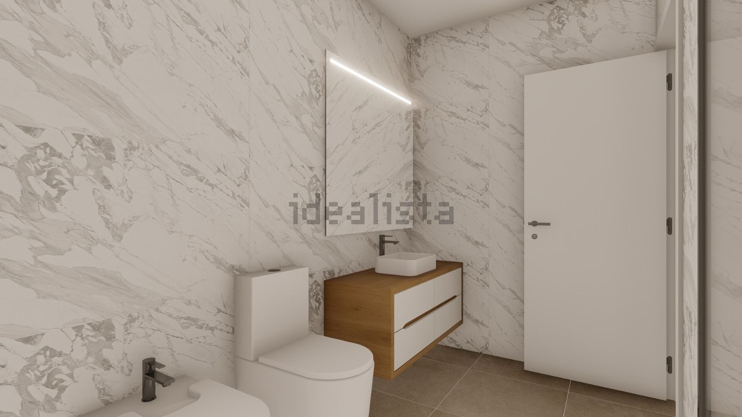 公寓 t2出售在Avenida José Antunes, 14 - 卫生间