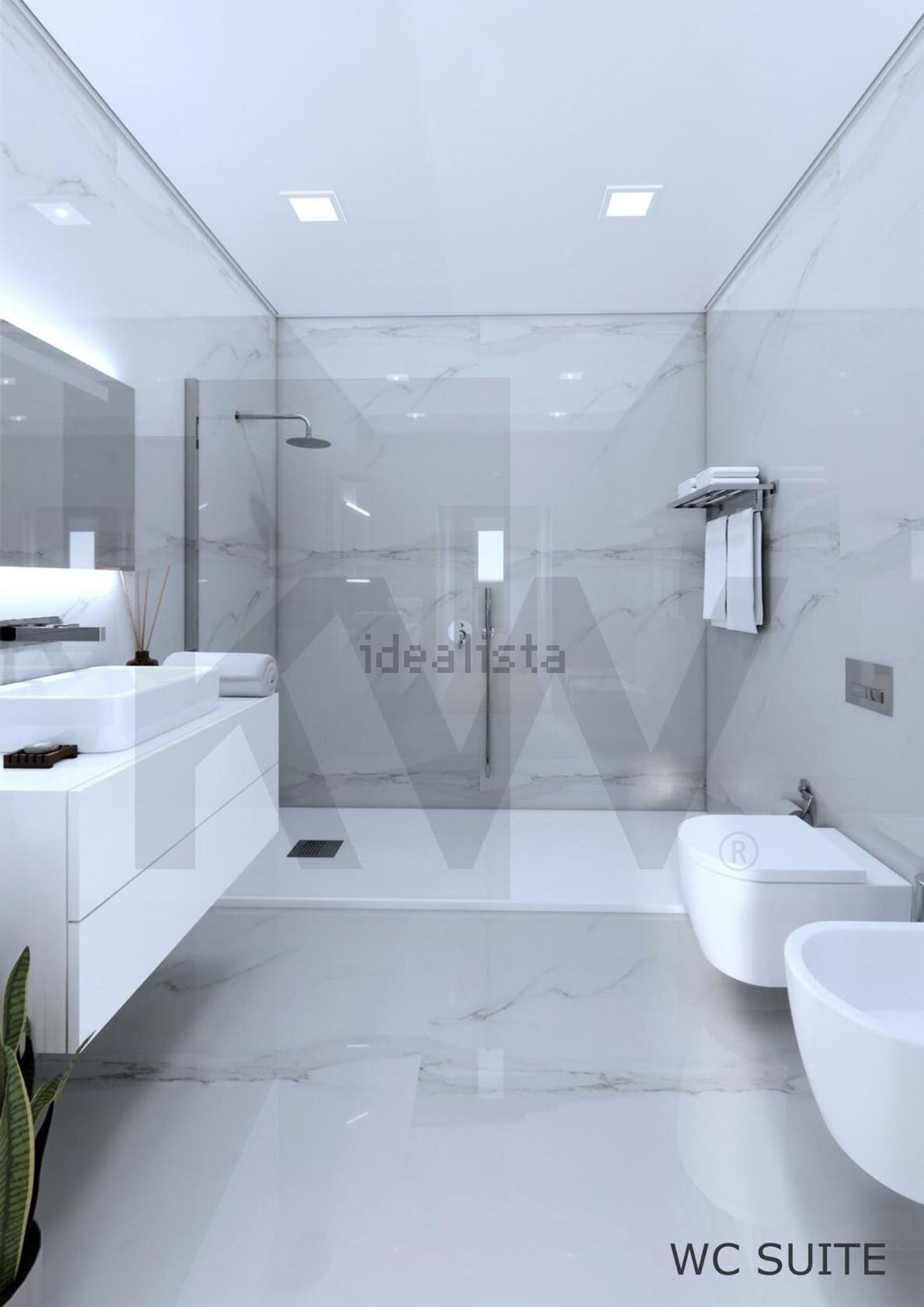 小楼房或别墅出售在Centro - 卫生间