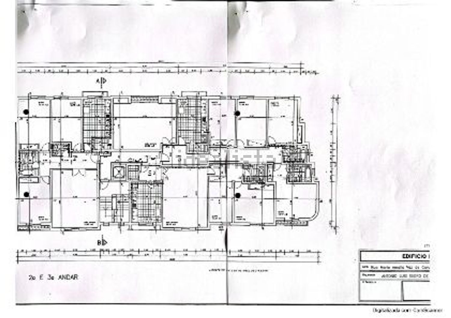 公寓 t4出售在Rua Maria Amália Vaz de Carvalho - 平面图