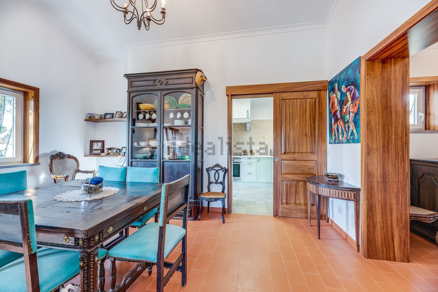 小楼房或独栋别墅出售在Caminho do Rio Touro - 客厅