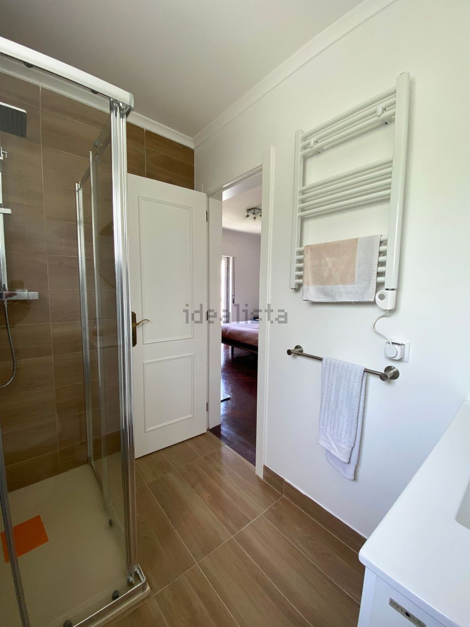 出租公寓 t2在Rua Laura Alves, 8 - 卫生间