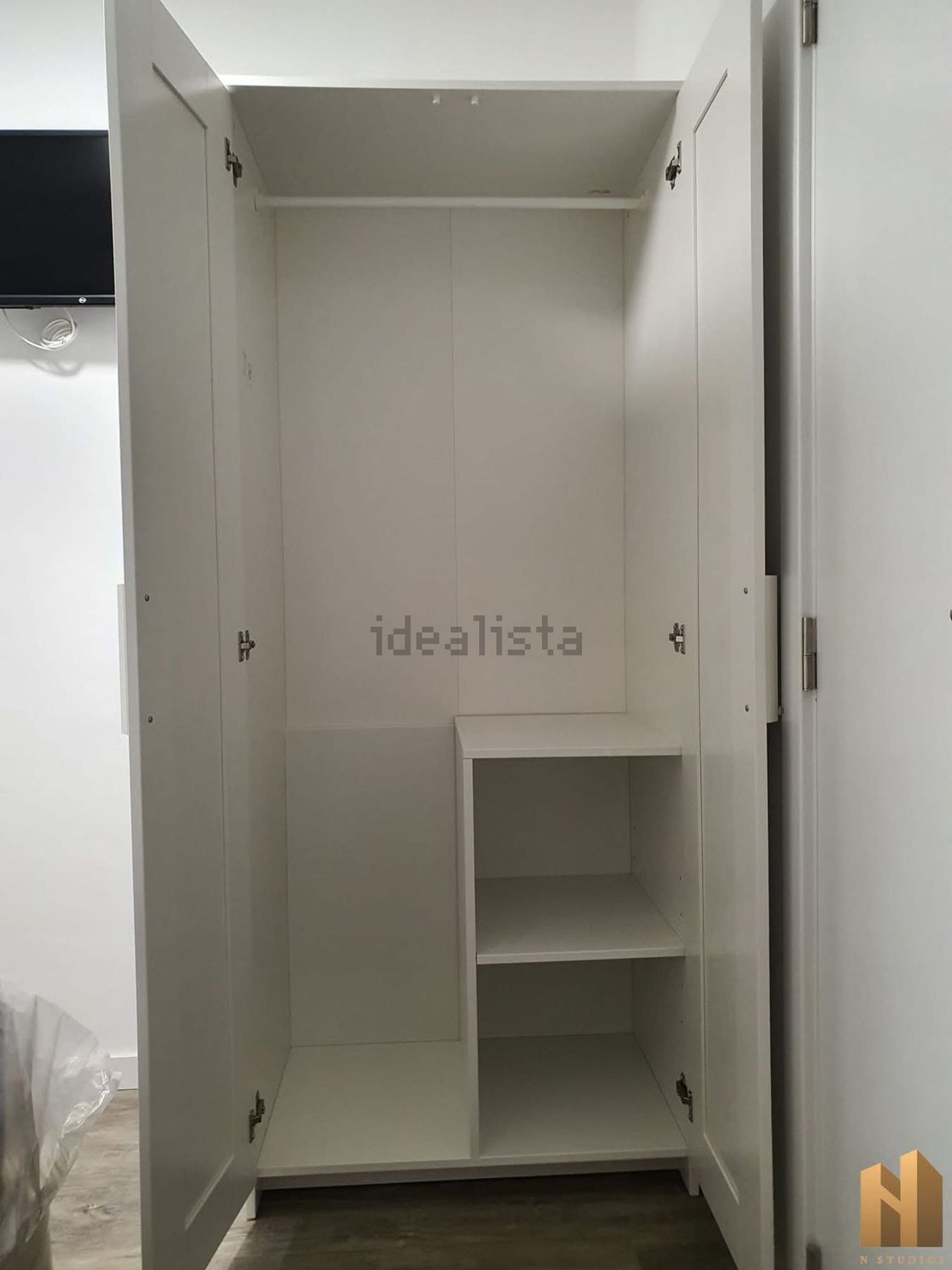 出租t0（单人公寓）在Rua António Vasconcelos, 93 - 卧室