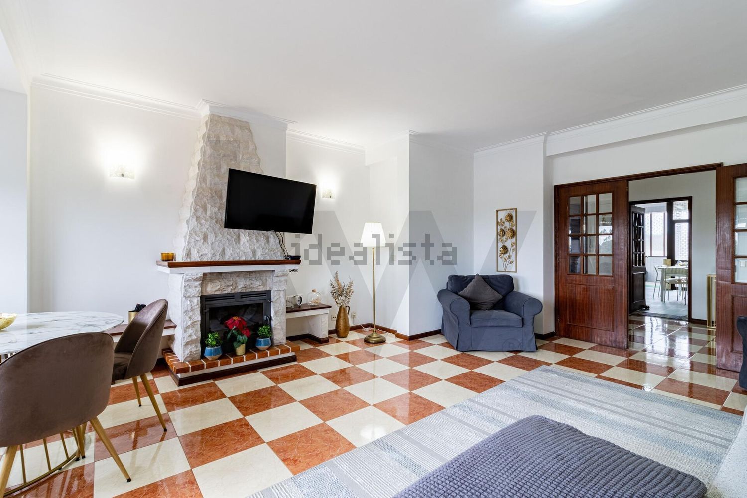 公寓 t3出售在Avenida do Brasil - 客厅