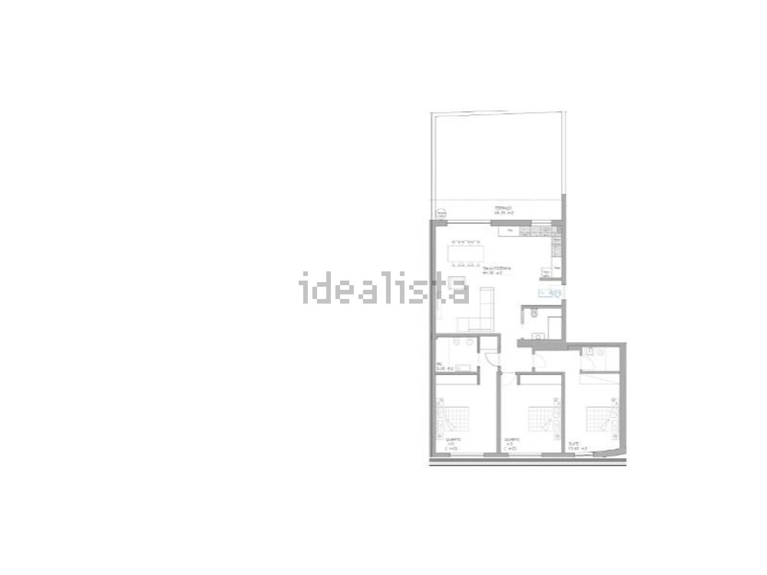 公寓 t3出售在Esgueira - 平面图