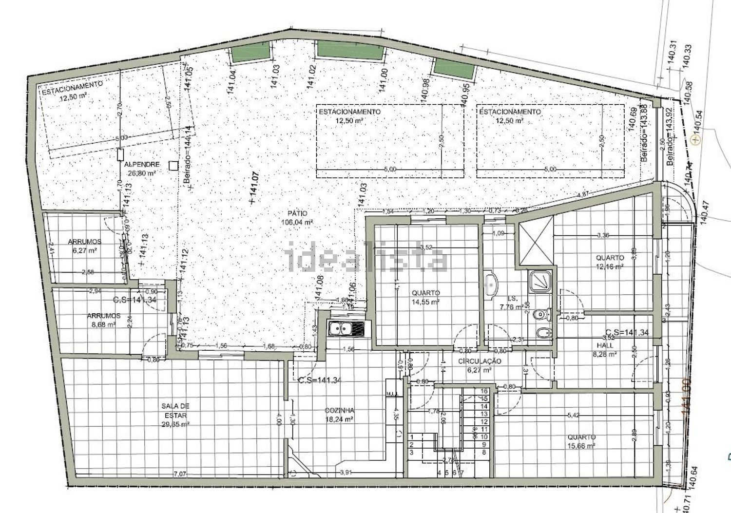 小楼房或独栋别墅出售r - 平面图