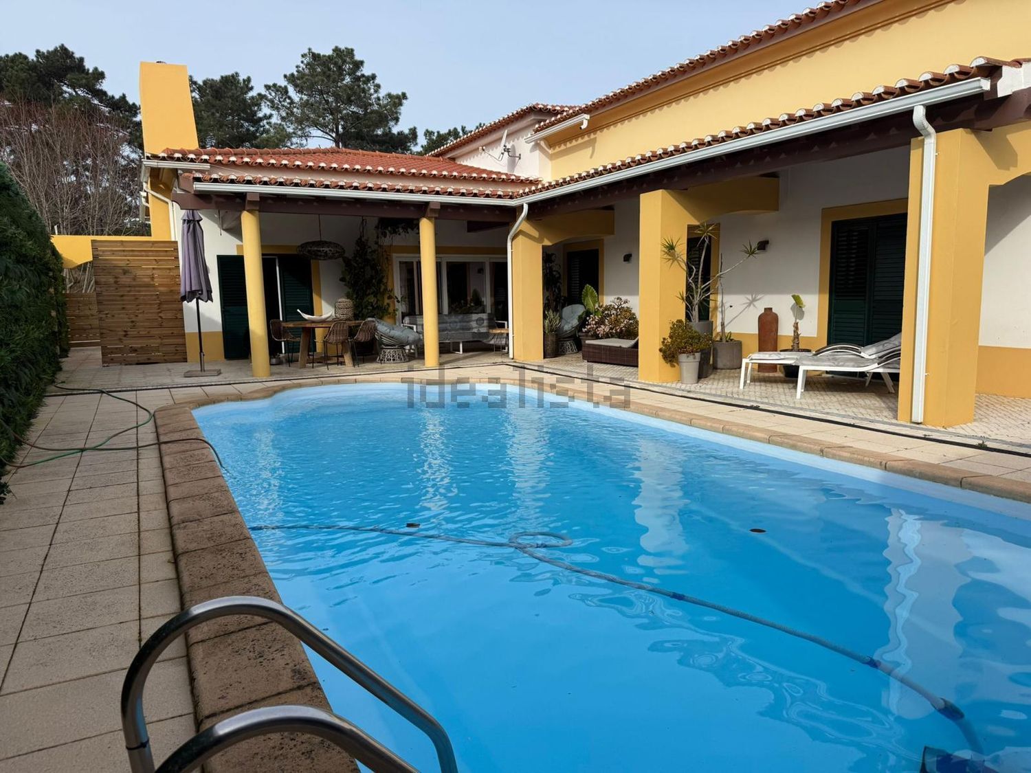 小楼房或独栋别墅出售Vila Nova de santo Andre - 游泳池