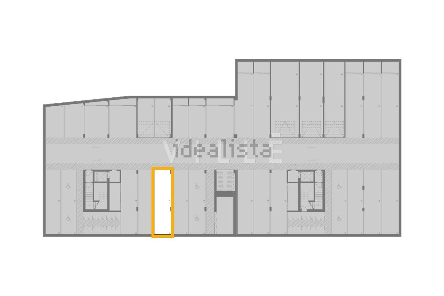 公寓 t2出售在Rua São Geraldo, 24 - 平面图