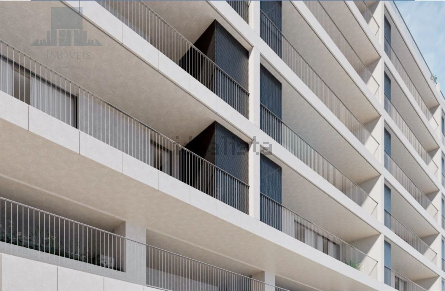 公寓 t2出售在Rua António da Rocha Madail, 26 - 外立面