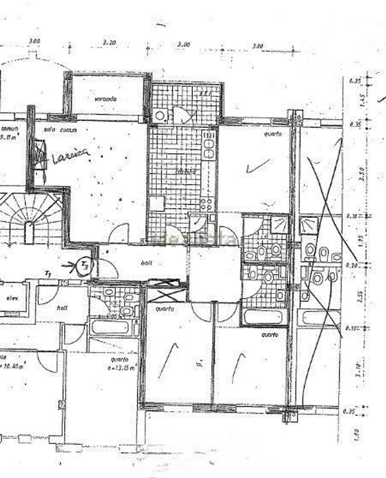 公寓 t3出售Urbanização Ar e Sol, 22 - 平面图