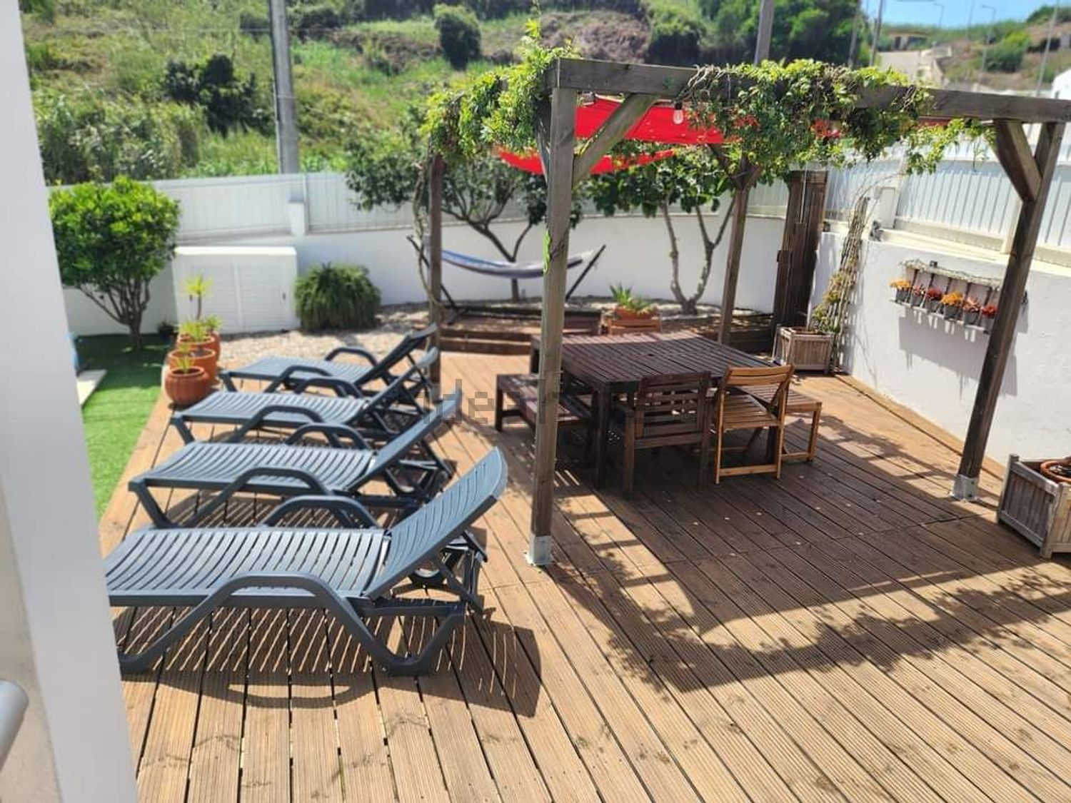 双拼别墅出售在Foz do Arelho - 阳台