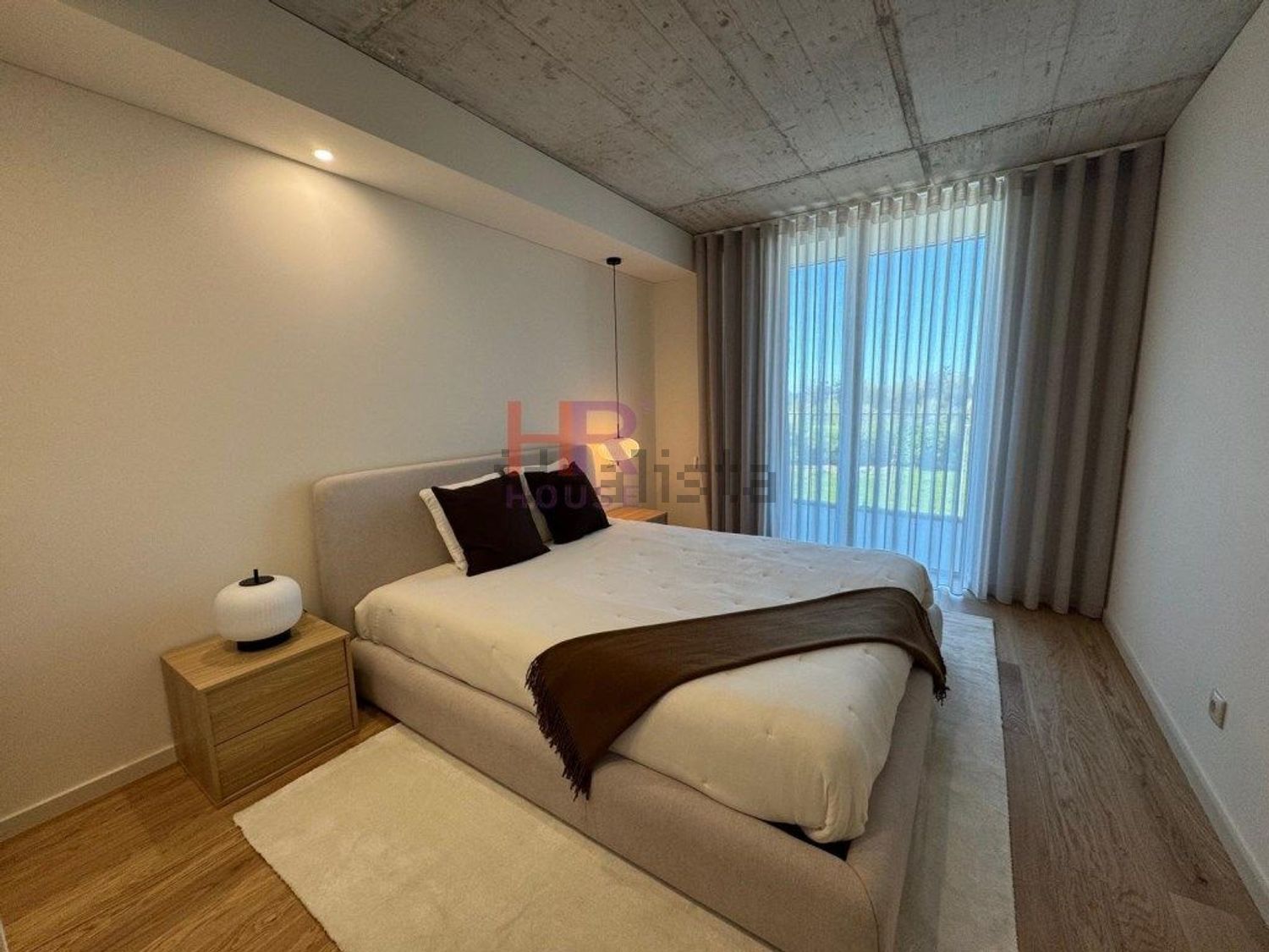 出租公寓 t1在Santa Clara e Castelo Viegas - 卧室