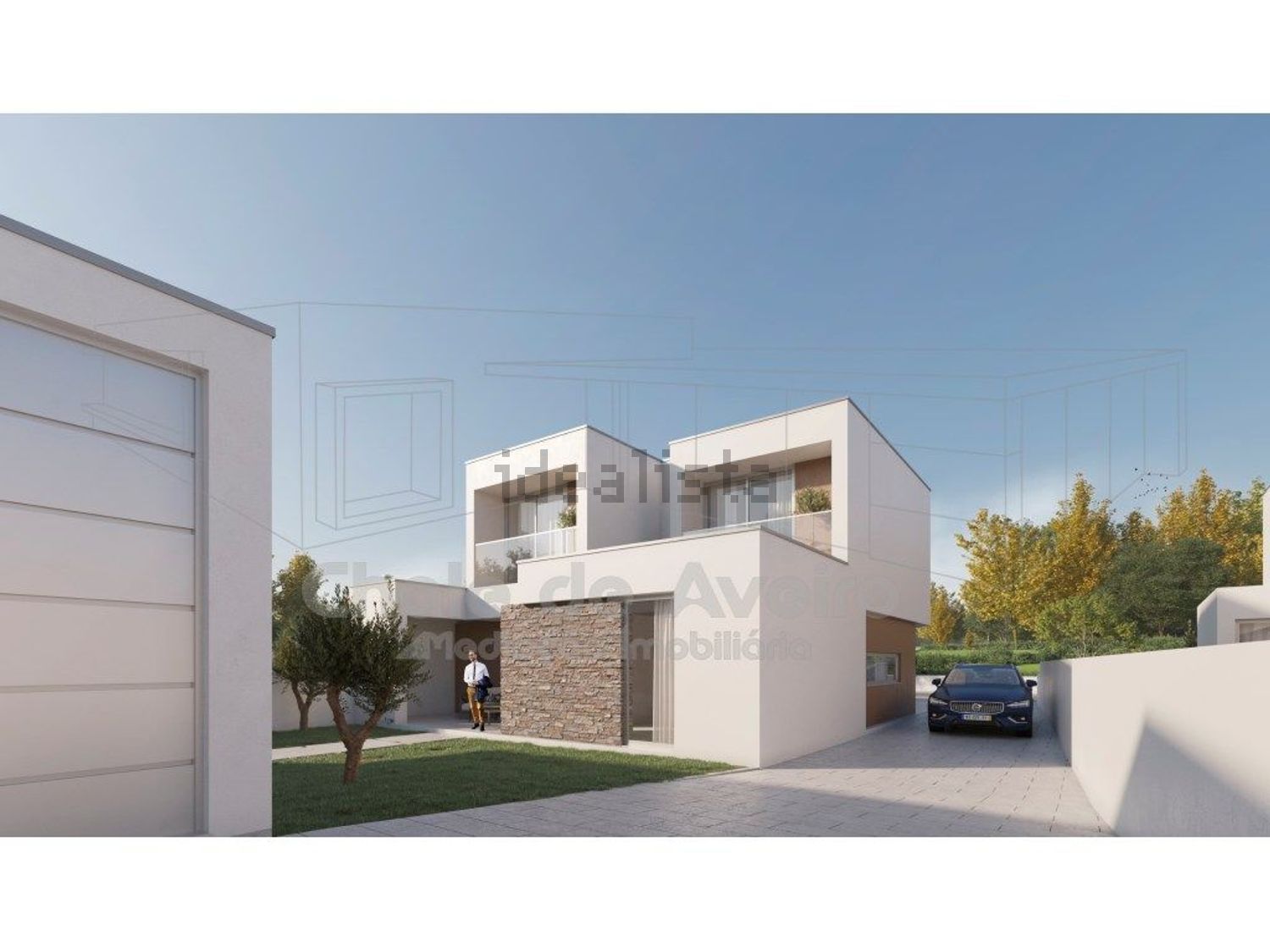 小楼房或独栋别墅出售在Rua Doutor Alberto Souto - 外立面