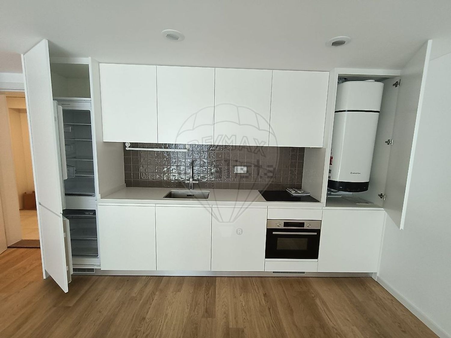 出租公寓 t1在Avenida João Corte Real - 厨房