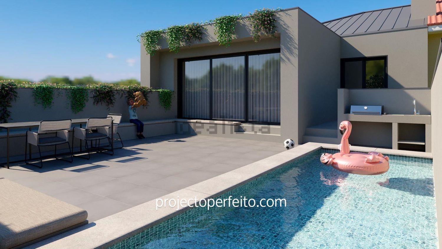 小楼房或独栋别墅出售在Espinho - 游泳池