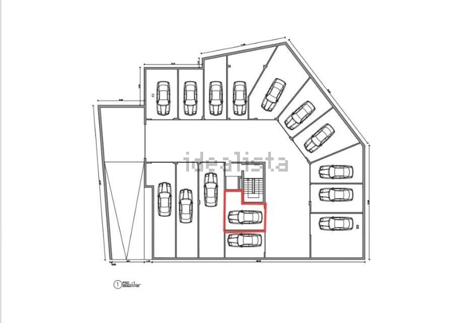 公寓 t3出售在Rua D - Urbanização Quinta do Barroso, 5 - 平面图