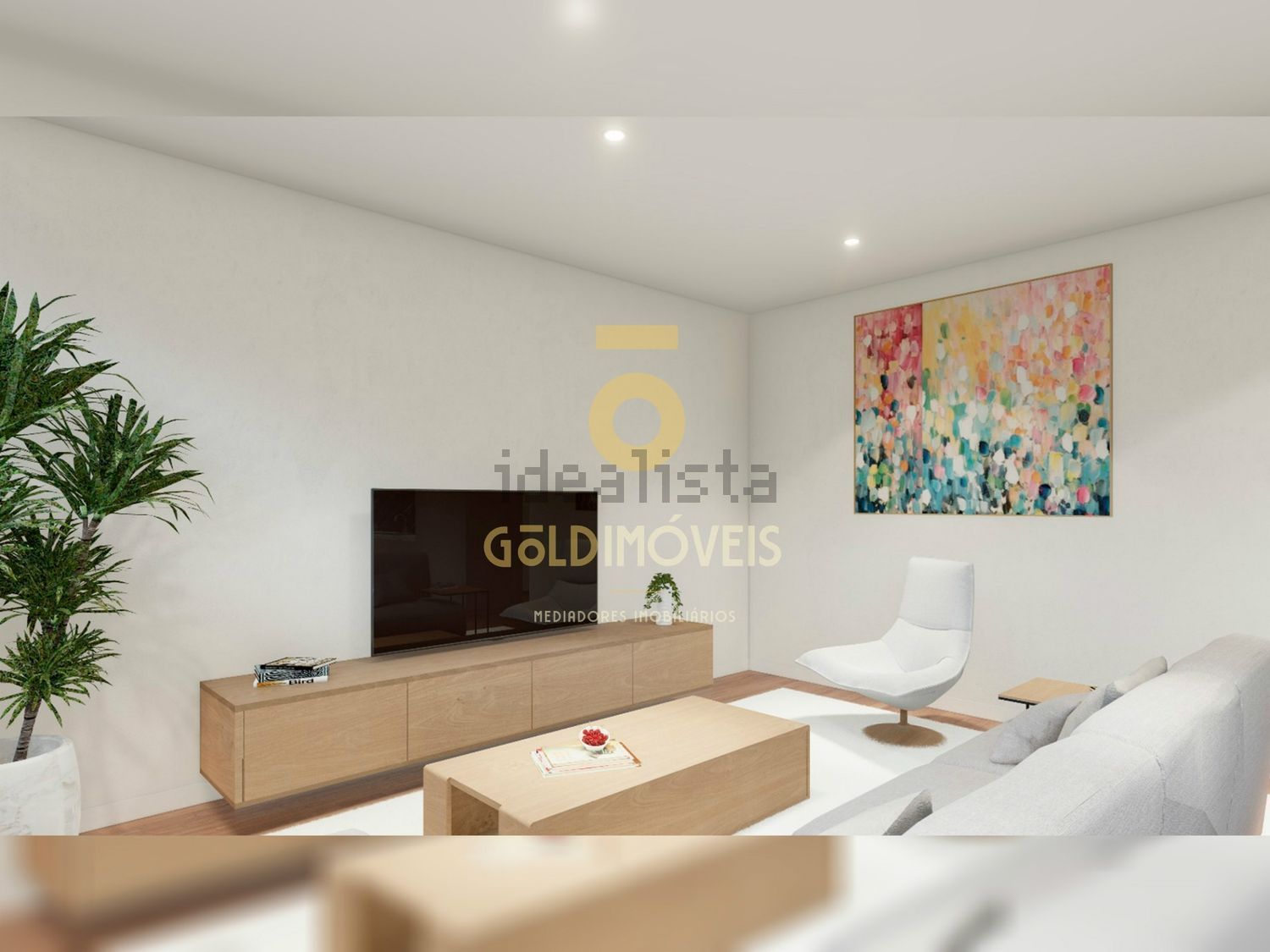 公寓 t2出售在Centro de Oliveira de Azeméis - 客厅