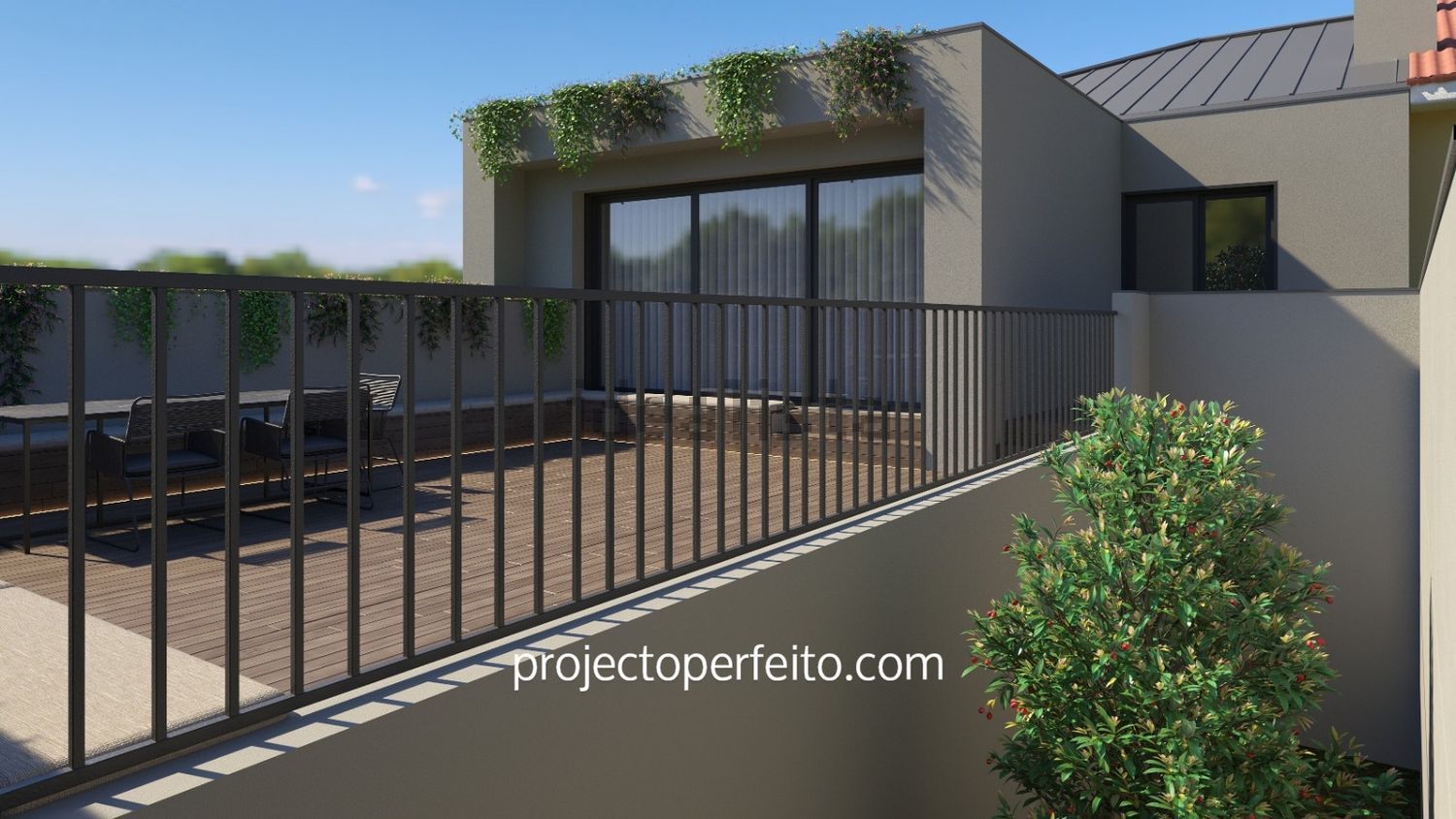 小楼房或独栋别墅出售在Espinho - 露台