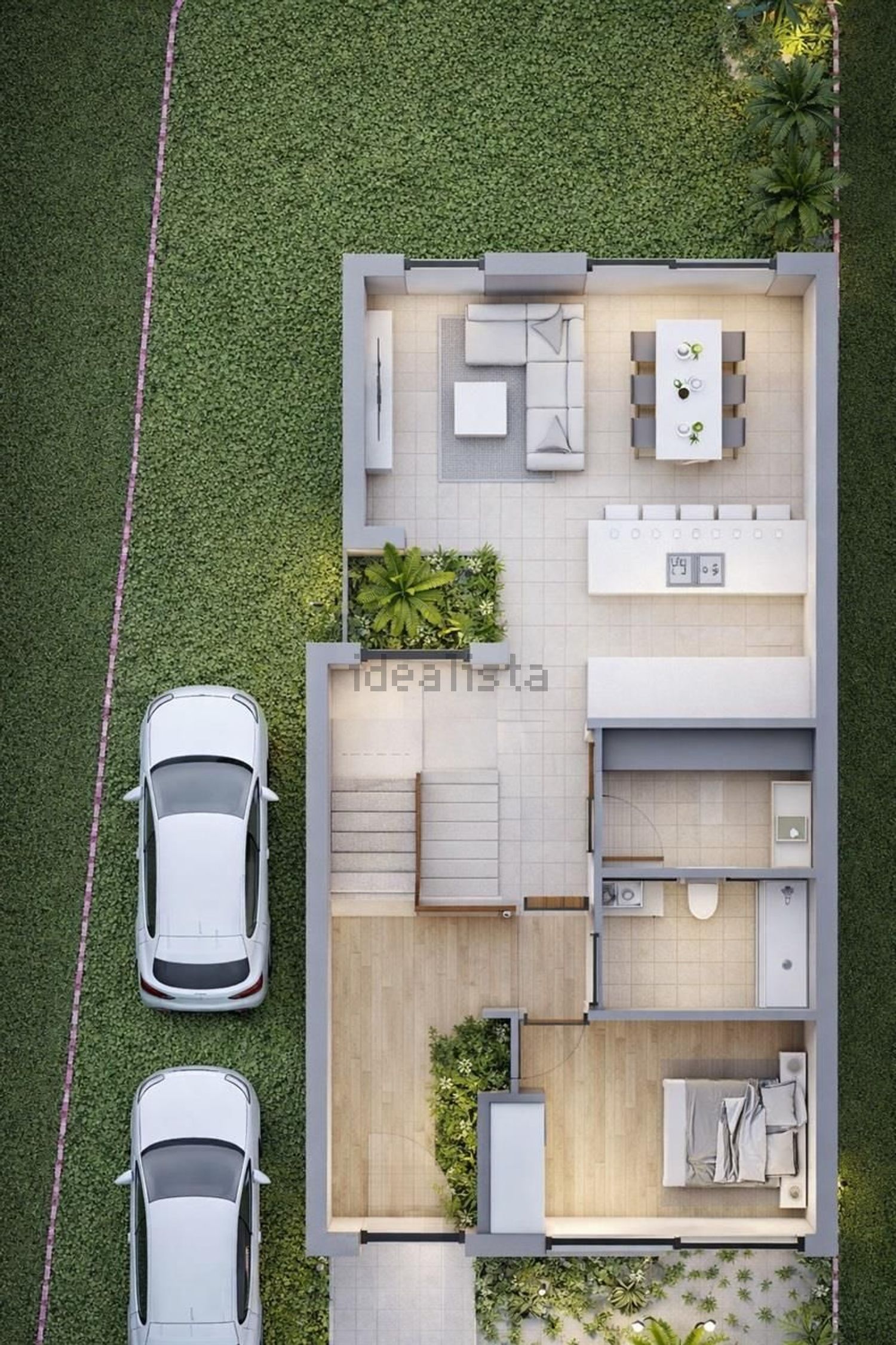 双拼别墅出售在Gafanha da Nazaré - 平面图