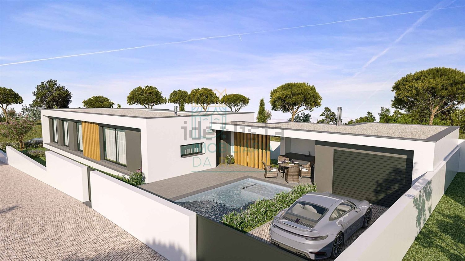 小楼房或独栋别墅出售在Nadadouro - 外立面