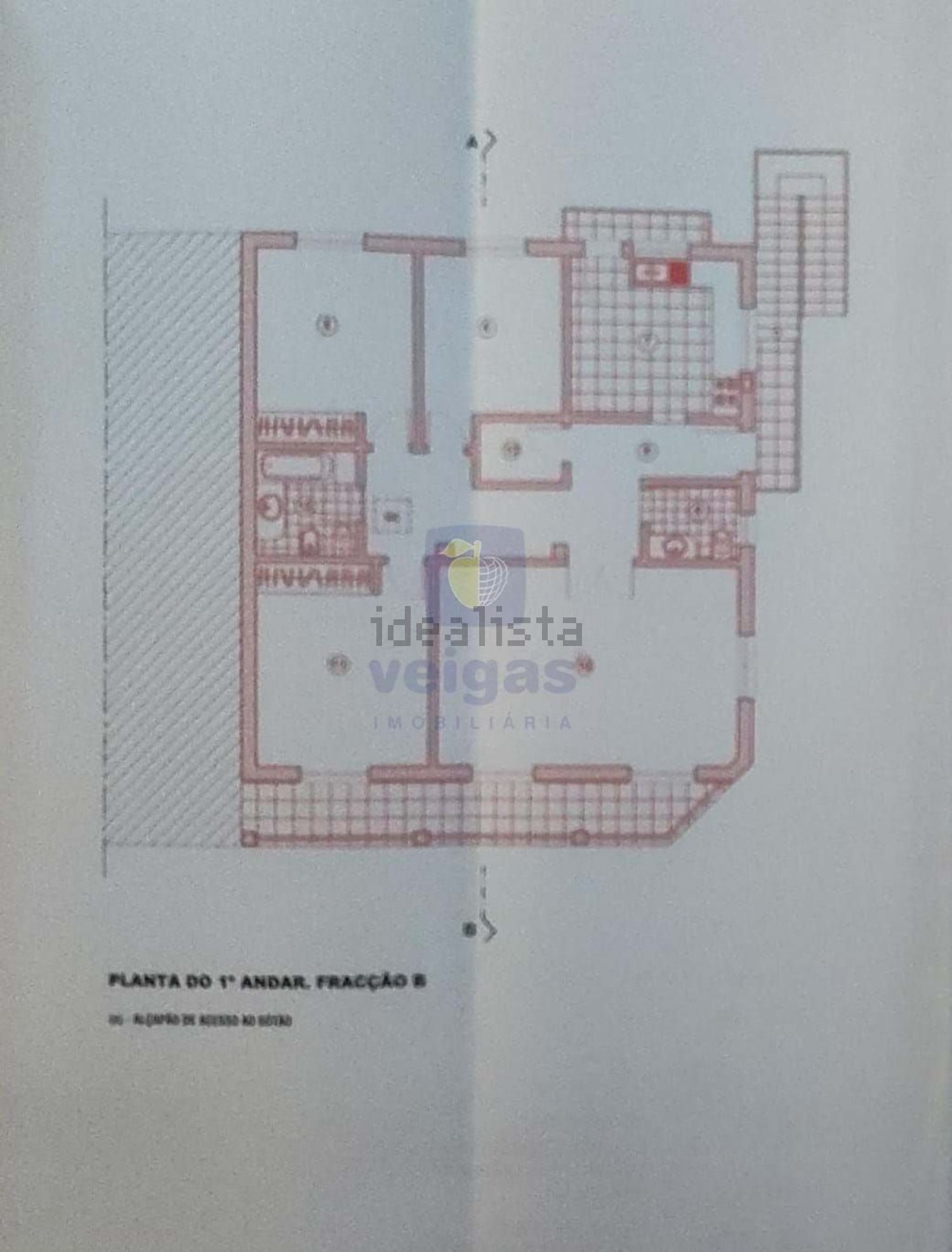 公寓 t3出售在Rua Francisco Almeida Grandela - 平面图