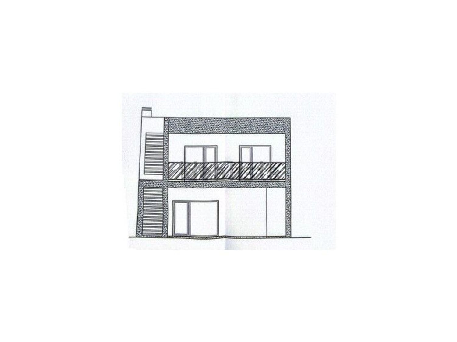 小楼房或独栋别墅出售在Aradas - 平面图