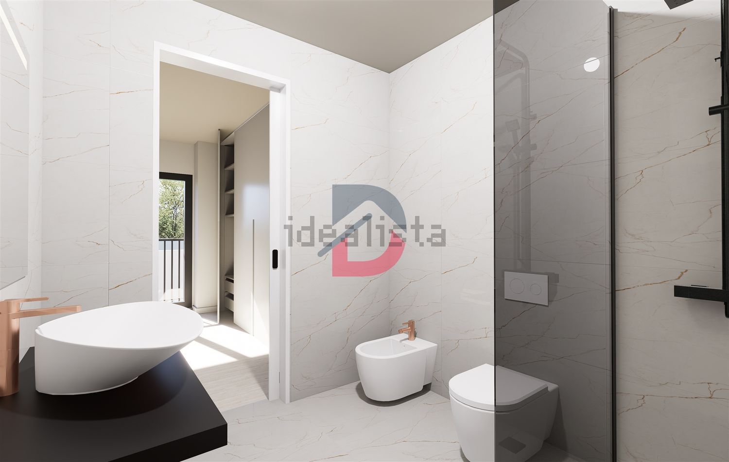 联排别墅出售在Tortosendo - 卫生间