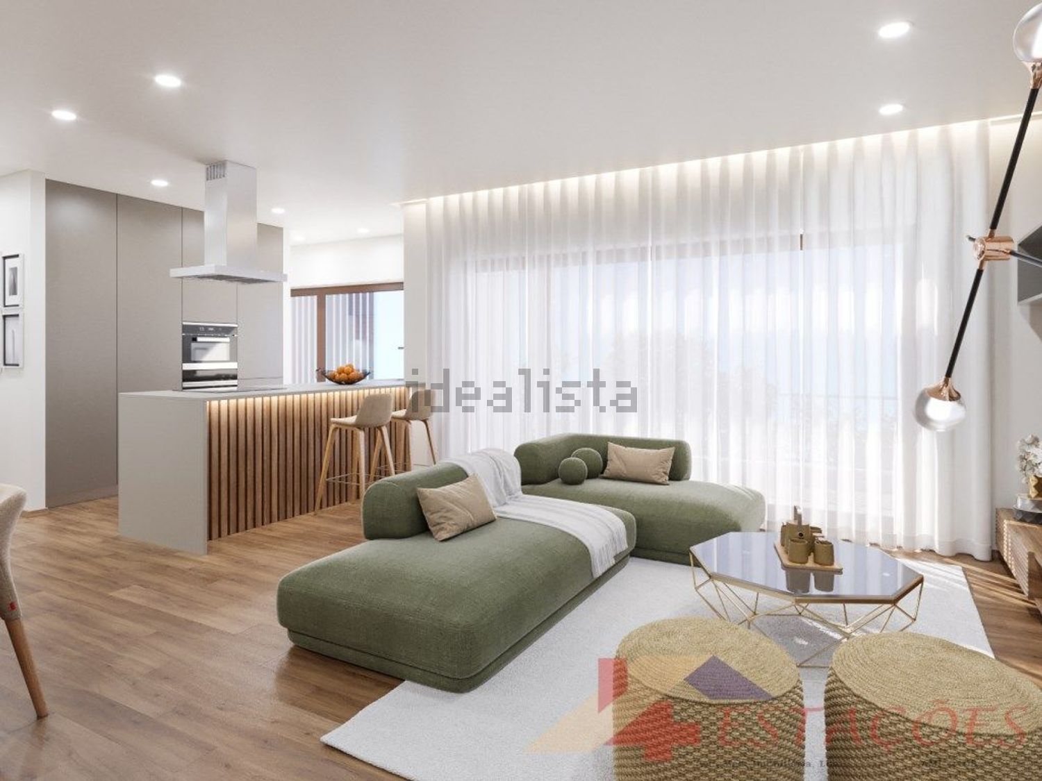 公寓 t2出售在Pombal - 客厅